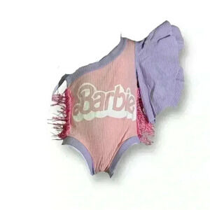 Barbie baby off shoulder romper 0-6m